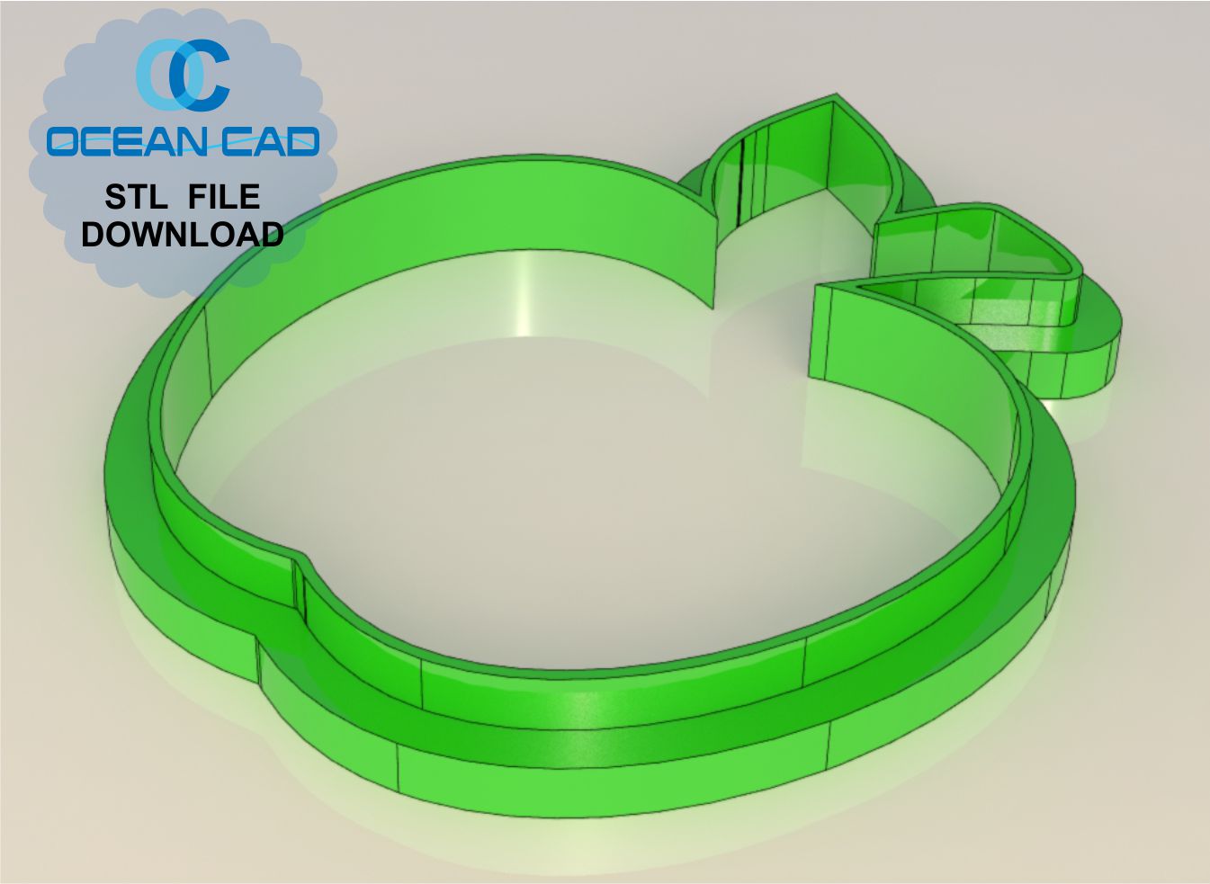 Apple Cookie Cutter - Image 3