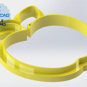 Alternative view of Apple Cookie Cutter