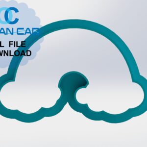 Alternative view of Rainbow Cookie Cutter